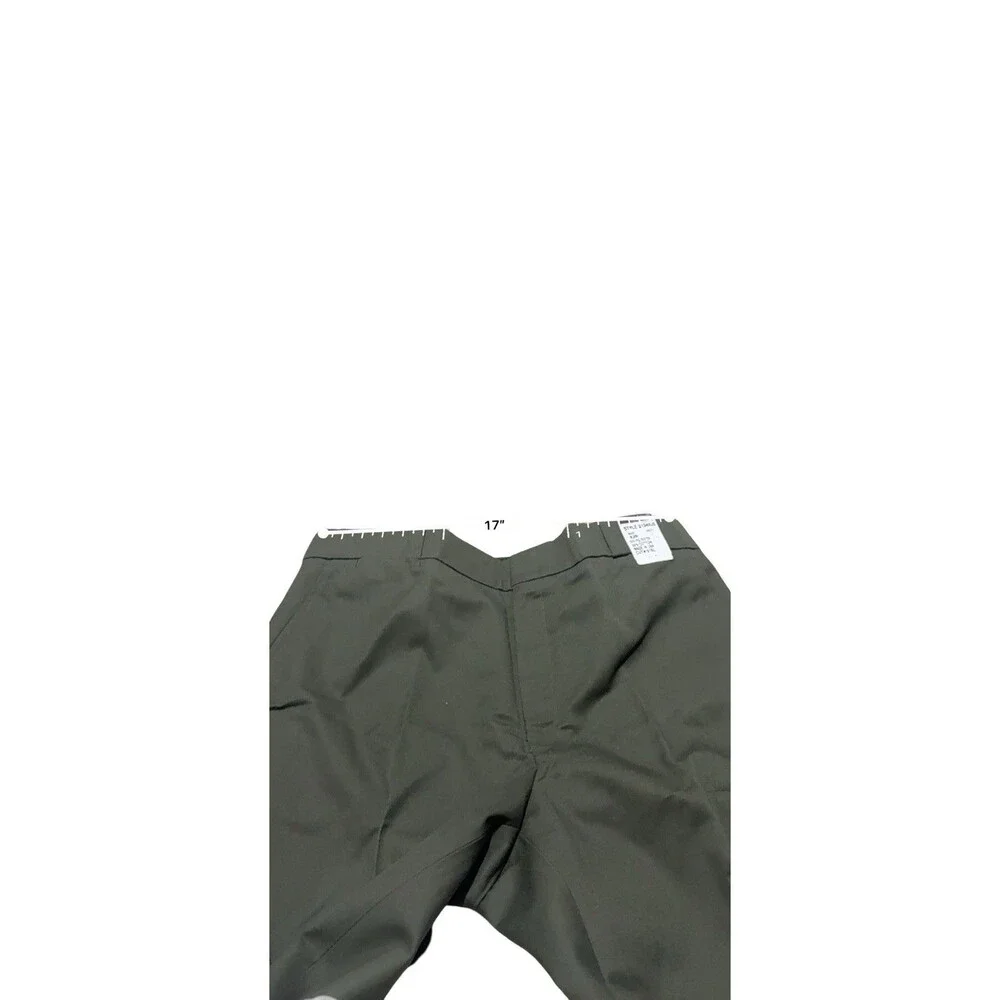 NWT Horace Small Pants Style 2134INS Size 42R UNHEMMED GREEN Made In USA